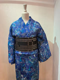 [ゼブゼブ ブルー」菱屋カレンブロッソ X ROBE JAPONICA コラボ浴衣