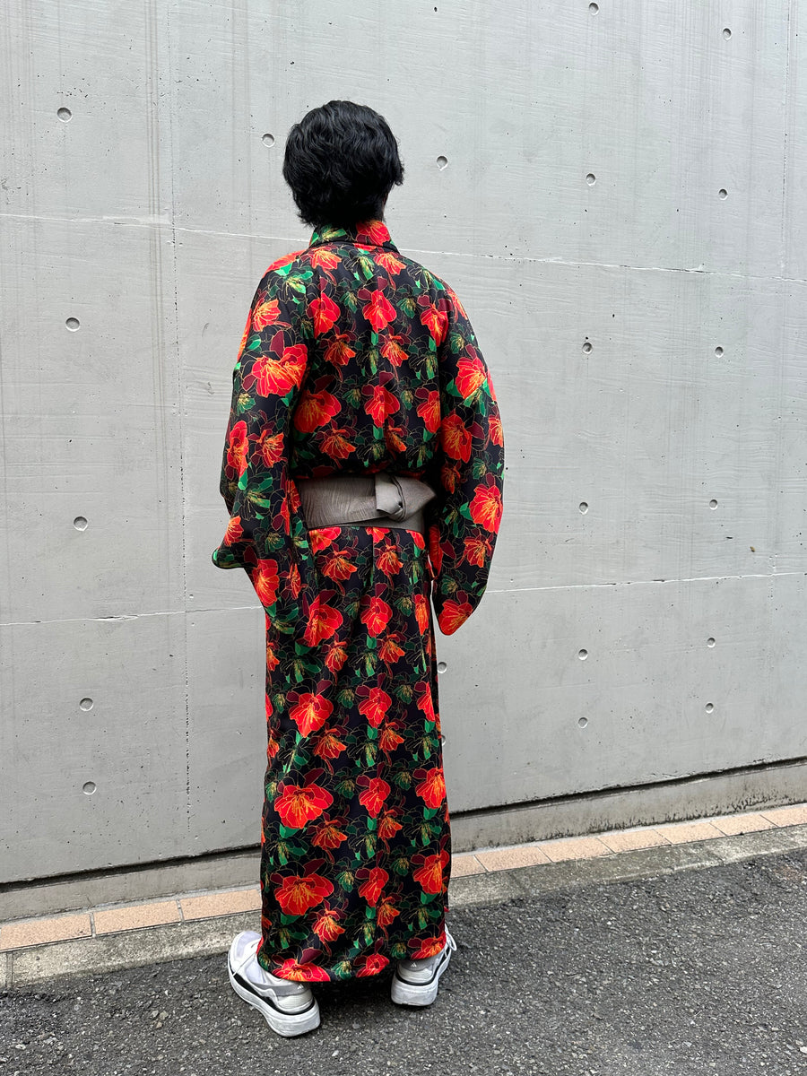 J04 ジャージ着物 フローラル – ROBE JAPONICA ONLINE SHOP