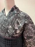 [ゼブゼブ 黒」菱屋カレンブロッソ X ROBE JAPONICA コラボ浴衣