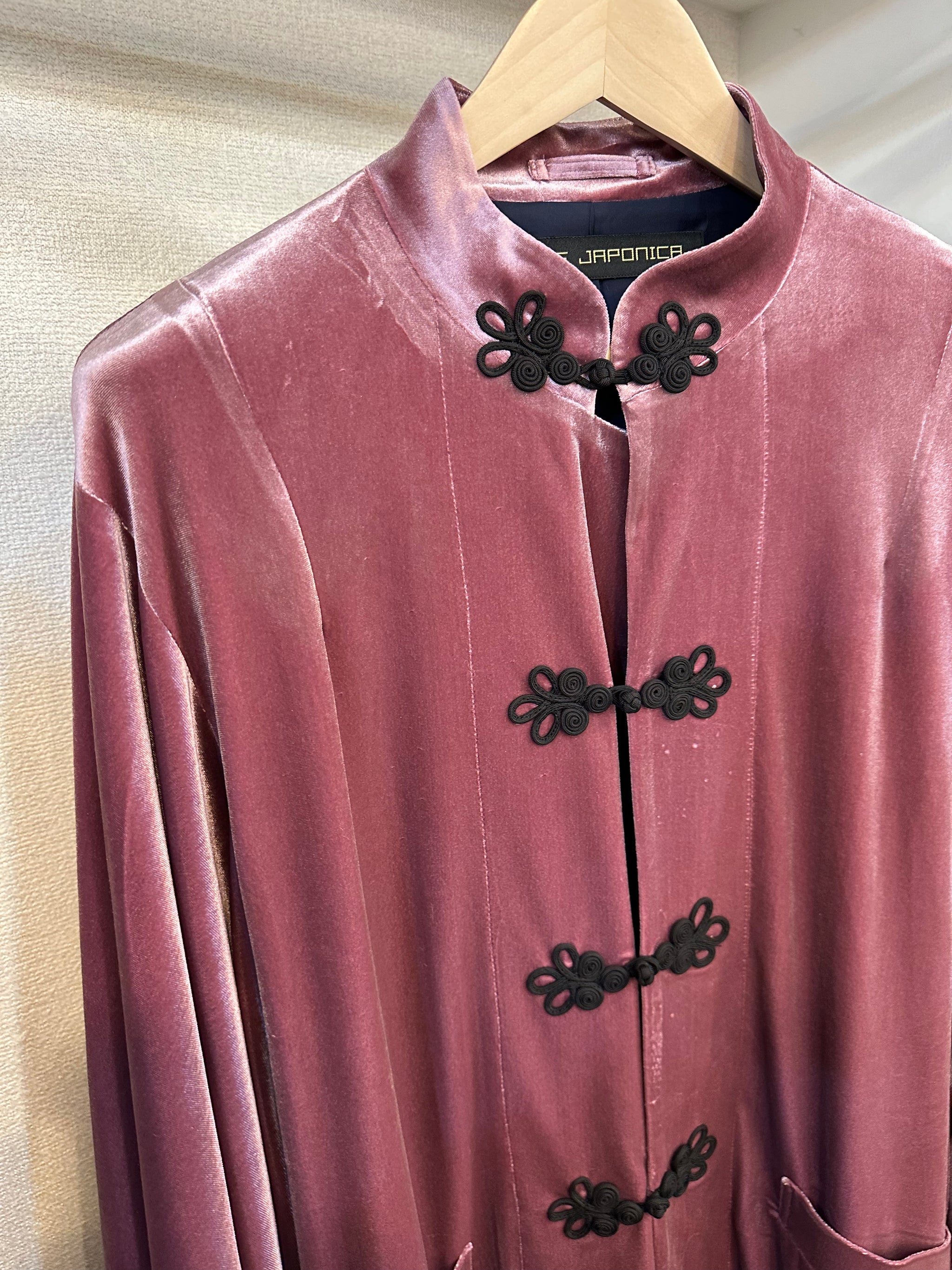 robe de chambre チャイナジャケット　チノクロス robe de chambre チャイナジャケット チノクロス（ローブド