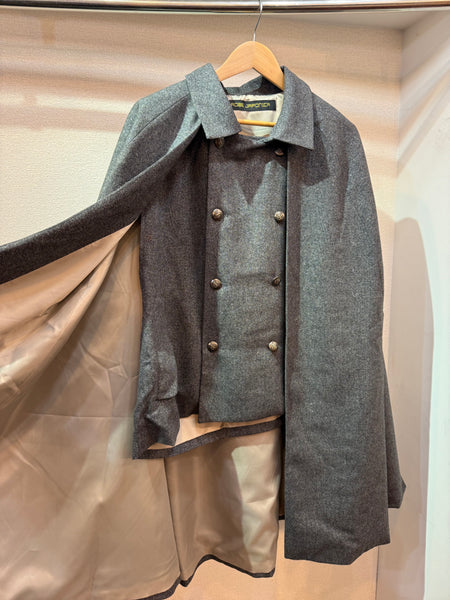 Inverness coat グレーラメ