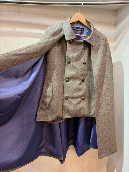 Inverness coat ブラウンラメ