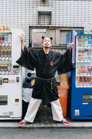 THUNDERCAT YUKATA - BLACK SHORT w/logo