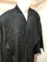 Kimono black Python パイソン柄