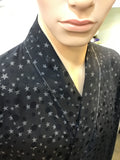 Kimono double chiffon  Black star