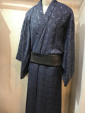 Kimono Metal check double chiffon