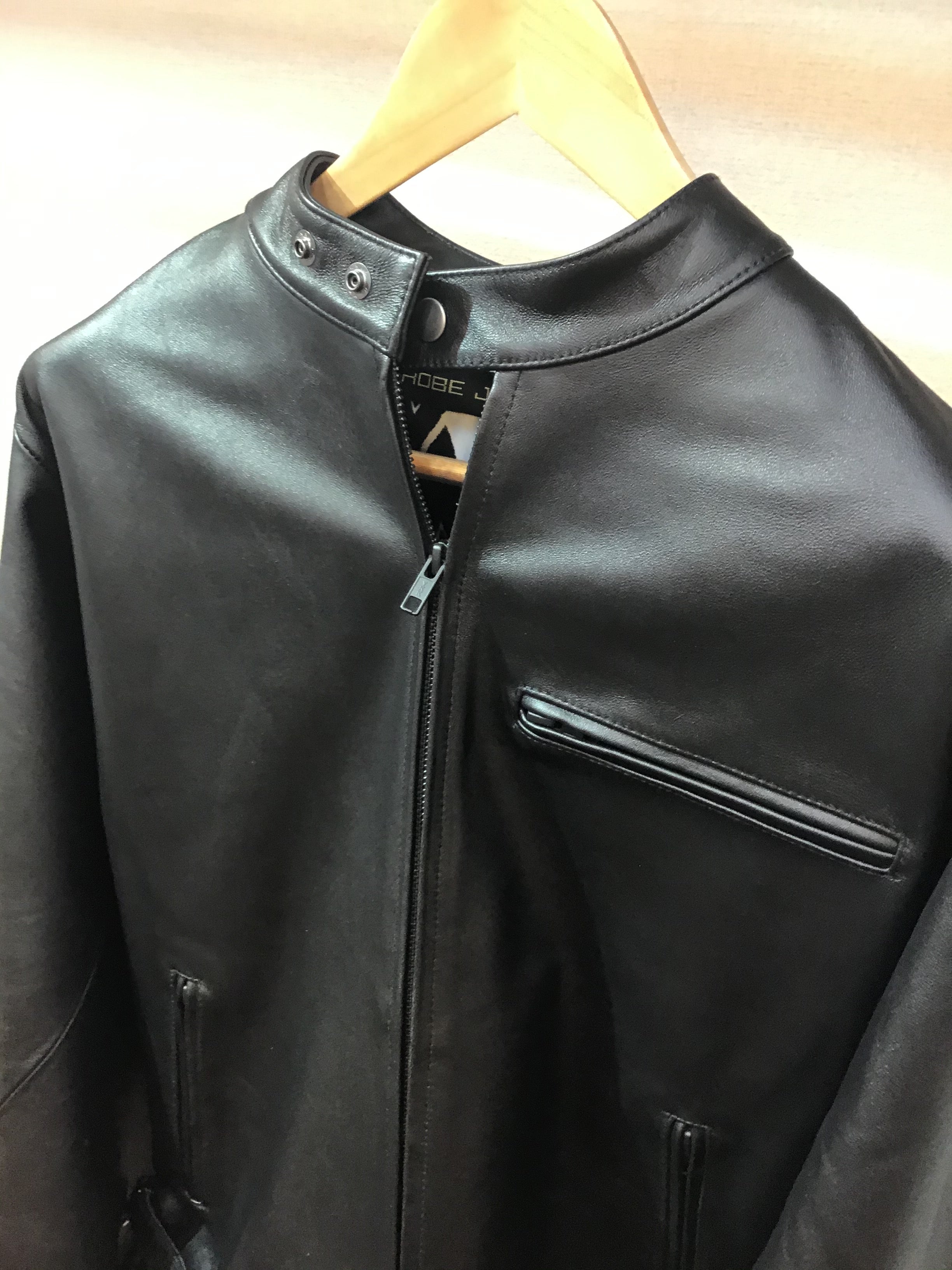 ecology0104【Rough Wear 】50s ライダース カーフレザーのライダースがとても良い感じに仕上がっています