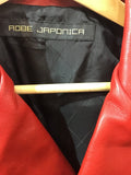 Moto jacket double leather haori RED ライダースジャケット