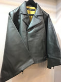 Moto jacket double khaki ライダース羽織　ダブル　カーキ