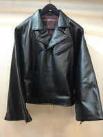 Moto jacket double black