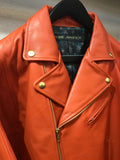 Moto jacket double orange