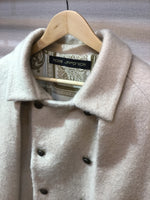 Inverness coat mohair beige